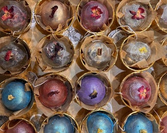 Artisan Tea Bombs: Rare Green & White Teas with Flowers
