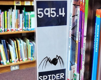 Nonfiction Library Shelf Dividers | 86 Shelf Labels for Nonfiction Books | Shelf Dividers, Classroom Library Shelf Labels, Library Signs