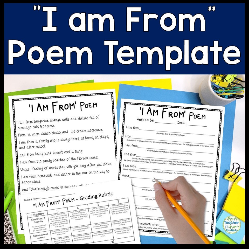 I Am Poem I Am From Poem Template With Example Poem, Biography Poem I Am Poem I Am From Poem Template With Example Poem, Biography Poem