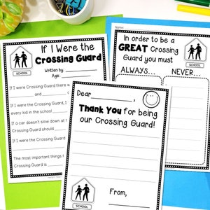 If I Were a School Crossing Guard | Crossing Guard Thank You | Crossing Guard Appreciation Day | Printable PDF | School Crossing Guard Gift