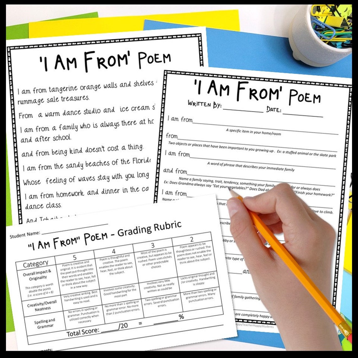 I Am Poem I Am From Poem Template With Example Poem, Biography Poem I Am Poem I Am From Poem Template With Example Poem, Biography Poem