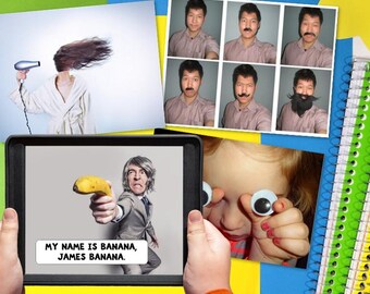 Funny People Writing Prompt Photos: Creative Kid Story Starters (PDF)