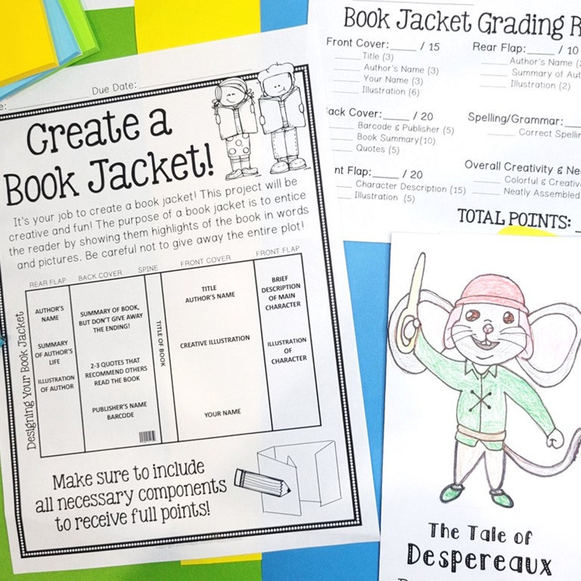 Optimize Your Book Reports with the Ultimate Book Jacket Template
