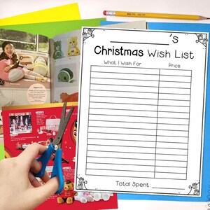 Weihnachten Mathe Aktivität | Weihnachtswunschliste zum Ausdrucken | Weihnachtswunschliste für Kinder | Weihnachten Mathe Homeschool | Life Arts Math Kids