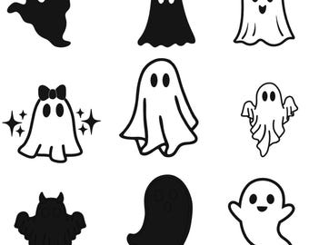 Halloween Ghost Decals – Vinyl Stickers