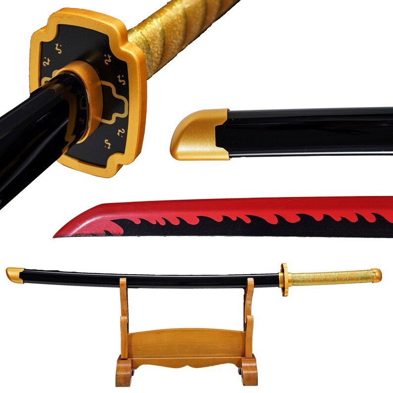 Munetoshi 39.5 Monster Slaying Foam Chain Katana Odachi Great Sword Anime