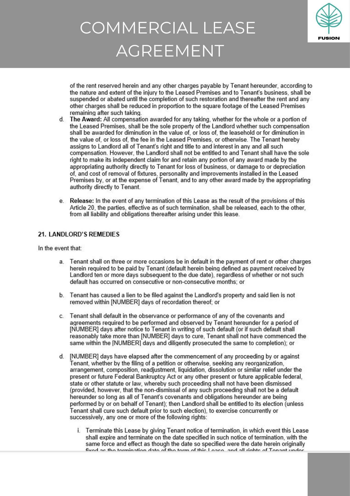 COMMERCIAL LEASE AGREEMENT - Etsy