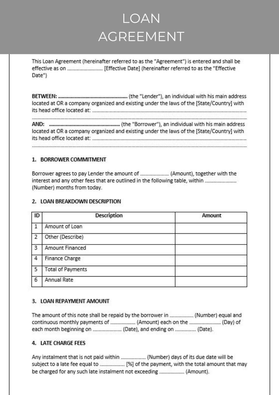 Loan Agreement - Etsy