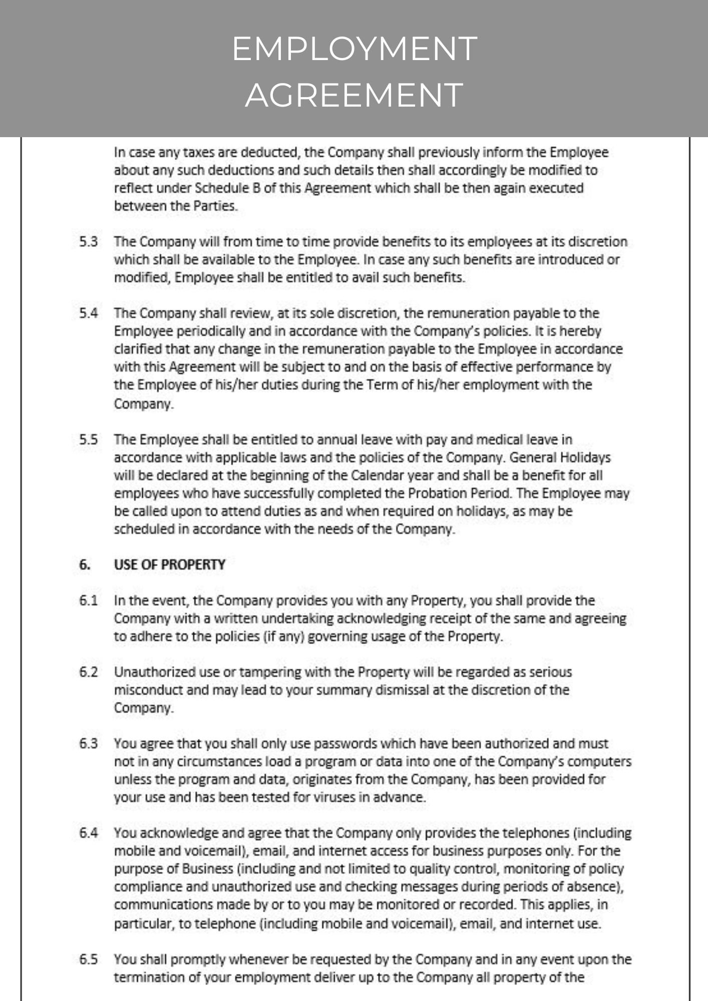 Employment Agreement - Etsy