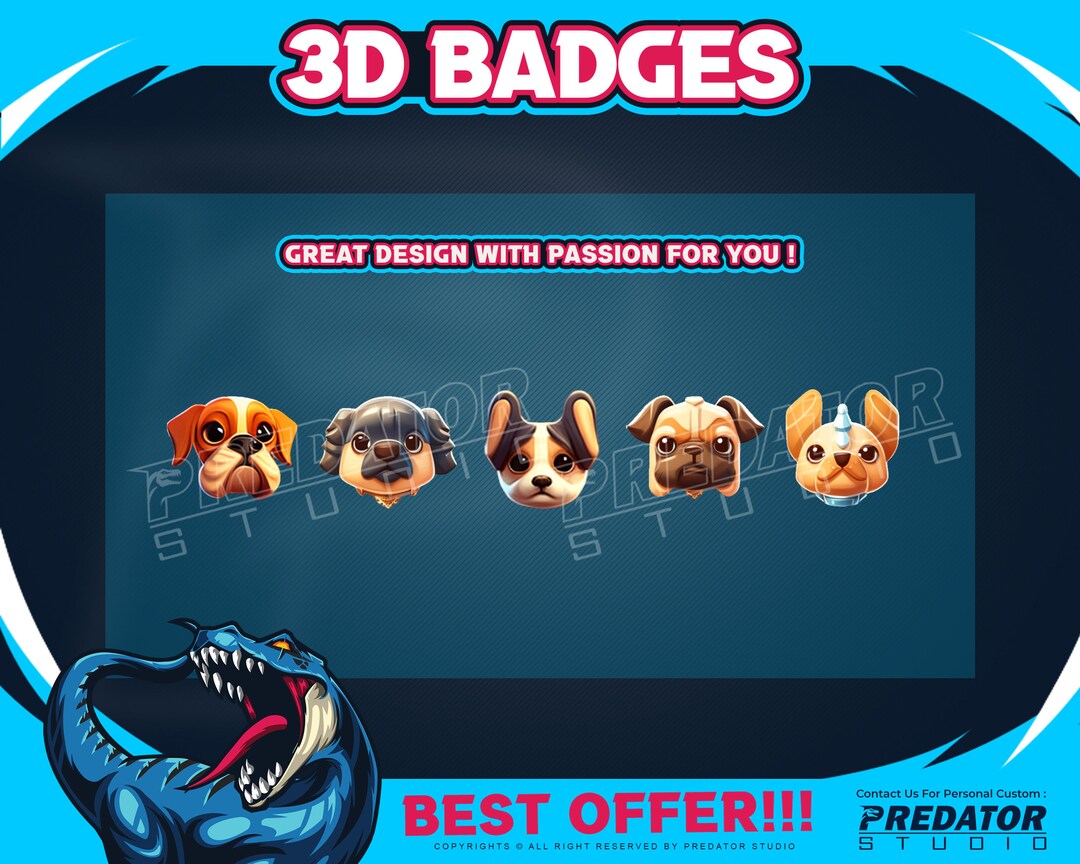 Twitch Sub Badges Bit Badges Twitch Badges d'abonné Etsy France