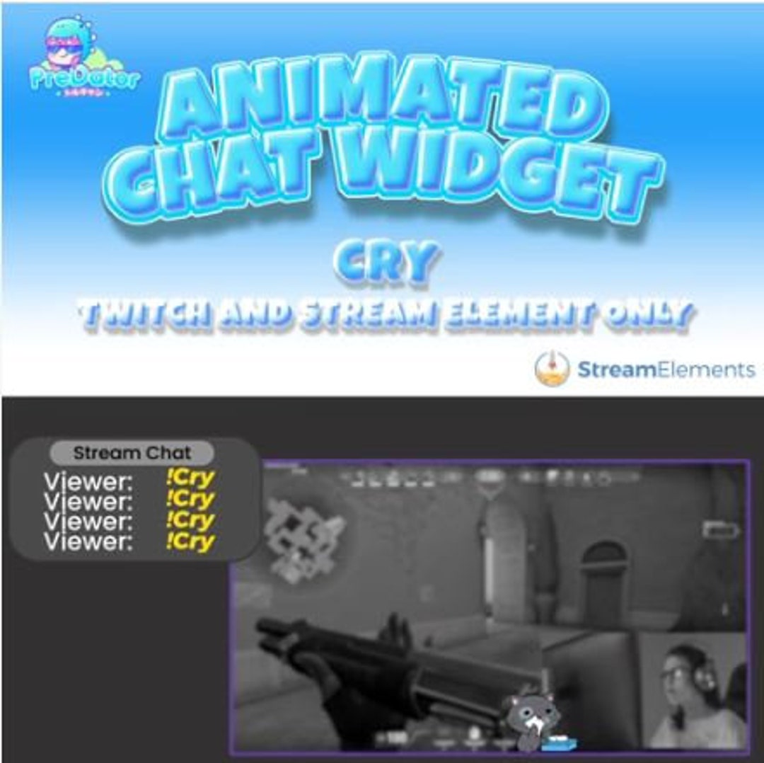 Customizable Twitch Chat Widget - Enhance Your Live Stream - Cry Twitch ...