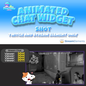 Seamless Twitch Chat Widget - Real-Time Engagement for Streamers - Shot Twitch Chat Widget