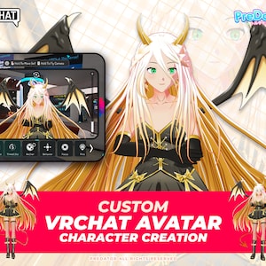 Custom Designed VRChat Avatar: Bring Your Gaming Streams to Life!