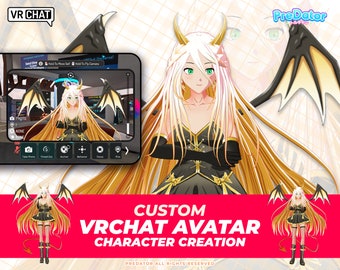Custom Designed VRChat Avatar: Bring Your Gaming Streams to Life!