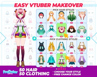 Personalized Vtuber Template: Customize to Your Preferred Look and Style