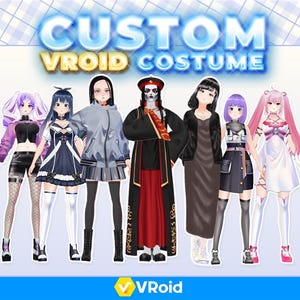 Custom 3D VRoid Character: VTuber Avatar Creation