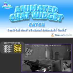 Lively Real-Time Chat Widget for Twitch Streamers - Catch Twitch Chat Widget