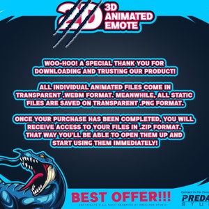 Hydrate 3D Animated Emote Emote Twitch Animated Emotes Text - Etsy