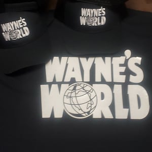 Wayne&#39;s World Shirt and Hat combo Option for Hoodie