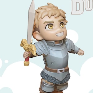 Chibi Party Leader | Resin Garage Kit Figure Anime Fan Art | Nomnom Figures