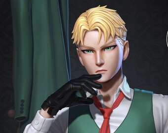 Suave Spy Family Man Resin Figure | Anime Fan Art Garage Kit 1:10 | 3D Print