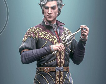 1:12 Sassy Vamp | Resin Garage Kit Figure Game D&D Fan Art | h3LL creator | 3D Print