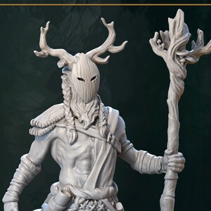 Adethon, Centaur, Dryad, Druid, Wild | Beyond the Evergreen Forest | Tabletop Gaming Miniature | Great Grimoire