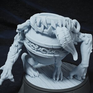 Vase, Mimic Enemy | Tabletop or Display Scale | TTRPG D&D Miniature | Cripta Studios | Unpainted, Unplated Resin 8k