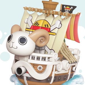 Chibi Merry Little Ship | Resin Garage Kit Figure Anime Manga Fan Art | Nomnom Figures