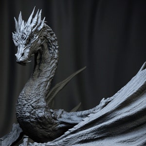 Most Greedy Dragon | Resin Garage Kit Figure Book Statue | CA 3D Studios