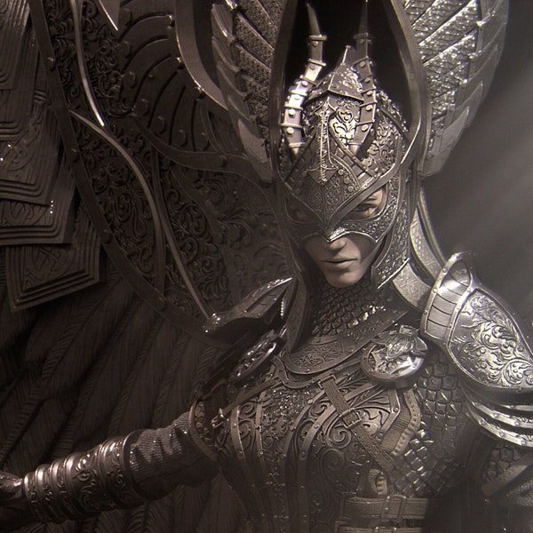 Dark Angel Miniature D&D DnD Pathfinder RPG - Foto 2