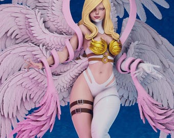 1:12 Digital Angel | Anime Resin Garage Kit | 3Dmoonn | 3D Print