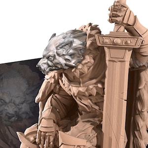 Bullet Dark Souls, Raidd | Tabletop Scale | D&D Ttrpg Miniature | Bite The Bullet