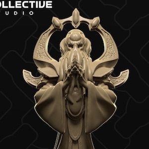 Eternal, Mind Flayer, Eldritch Horror | Tabletop Gaming Mini or Display Figure | Collective Studio