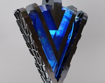 Amuleto de acceso abierto / Accesorio para juegos LARP TTRPG / Rompecabezas y accesorios / Impresión 3D