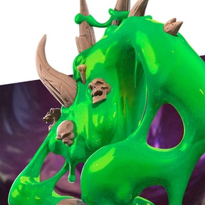 Elemental Slime | Tabletop Scale | D&D Ttrpg Miniature | Bite The Bullet