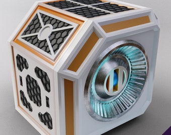 Caja de cartografía / DnD TTRPG LARP Gaming Prop / Rompecabezas y accesorios / Impresión 3D