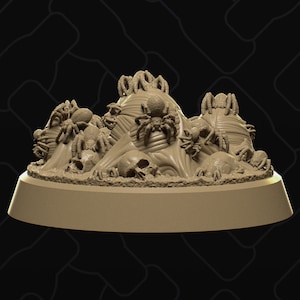 Spider Swarm | Tabletop Gaming Mini or Display Figure | Collective Studio