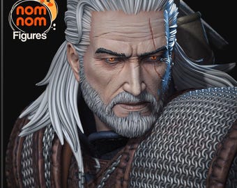 Butcher of Blaviken | Resin Garage Kit Figure Book Video Game Fan Art | Nomnom Figures | 3D Print