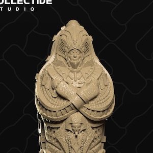Sarcophagus | D&D Scatter Miniature | Collective Studio