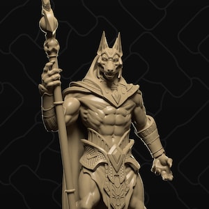 Jackal General | Tabletop Gaming Mini or Display Figure | Collective Studio