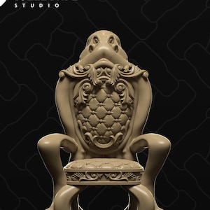 Captain Chair | D&D Scatter Miniature | Collective Studio