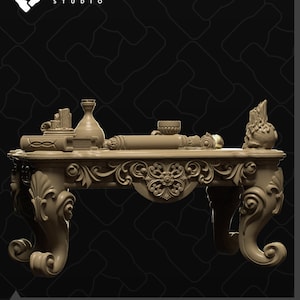 Captain Table | D&D Scatter Miniature | Collective Studio