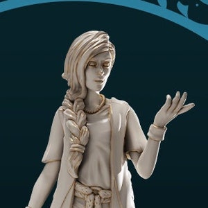 Aasimar Sorcerer | D&D Ttrpg Miniature | Dnd Is A Woman | No Base