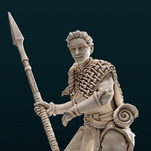 Human Ranger | D&D Ttrpg Miniature | Dnd Is A Woman | No Base