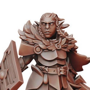 Hobgoblin | Tabletop Scale | D&D Ttrpg Monster Miniature | Manuel Boria | Unpainted, Unplated Resin 8K