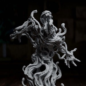 Blood Invocation, Curse Spirit Ghost Enemy | Tabletop or Display Scale | TTRPG Miniature | Cripta Studios