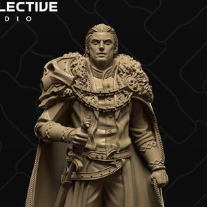 Vyesant, Vampire Lord | Strahd von Zarovich | D&D Tabletop Gaming Mini or Display Figure | Collective Studio