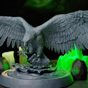 Giant Beasts, Wolf, Eagle, Owl | Tabletop Gaming Miniature | TPKLab