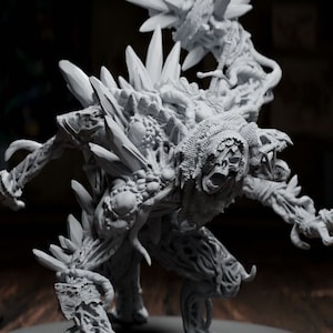Gore Fiend, Devil, Demon, Enemy | Tabletop or Display Scale | TTRPG Miniature | Cripta Studios
